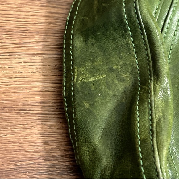 Tory Burch Green Leather Hobo - Picture 8 of 11